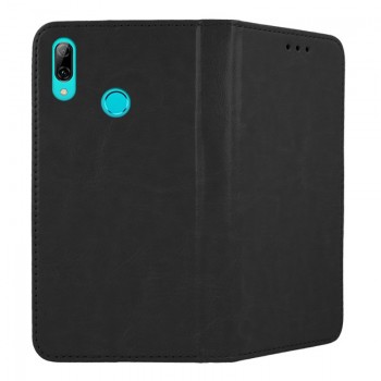 Atverčiamas odinis dėklas juodas (Huawei P SMART 2019/HONOR 10 LITE) Atverčiamas odinis dėklas juodas (Huawei P SMART 2019/HONOR 10 LITE)